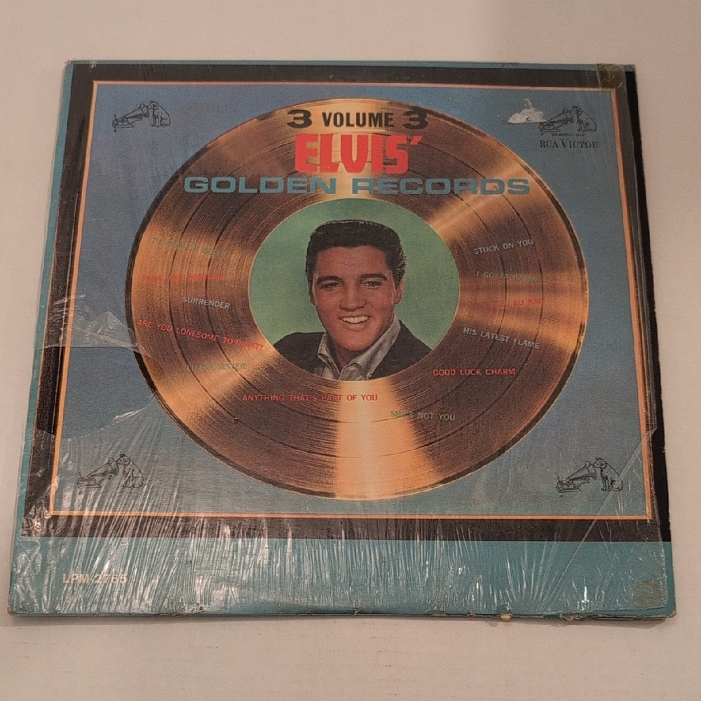 Nice Mono Elvis Golden Records Volume 3 Vinyl